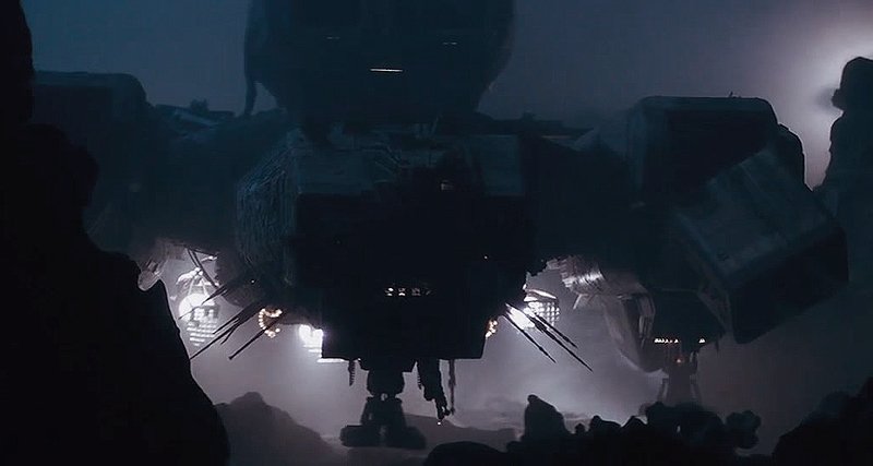 Pouso em LV-426.