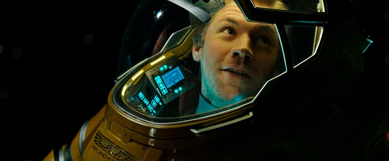 Traje espacial da nova corporação.