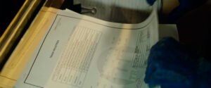 Documentos sobre um mutante.