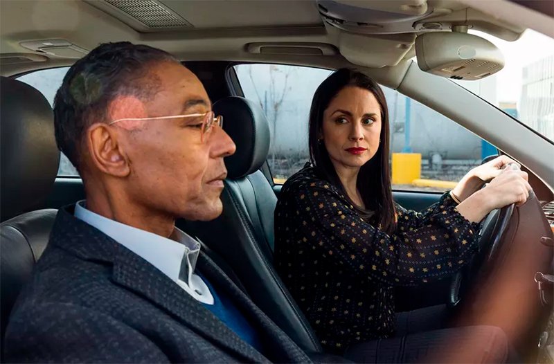 A parceria de negócios entre a Lydia e o Gus.
